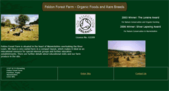 Desktop Screenshot of feldon-forest-farm.co.uk