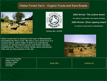 Tablet Screenshot of feldon-forest-farm.co.uk